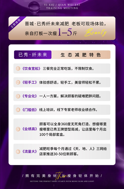 已秀减肥合作条件有哪些